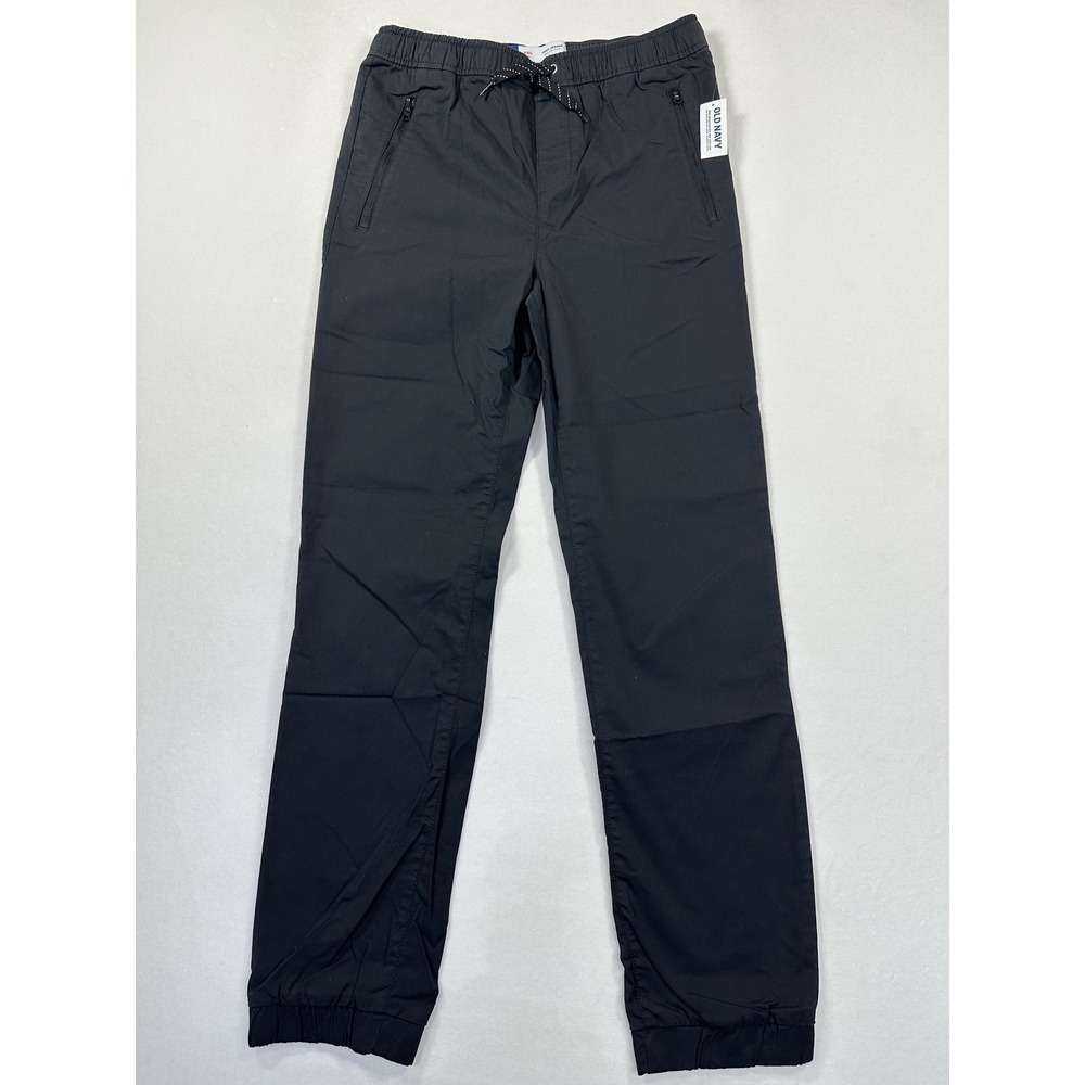 NWT Old Navy Tech Jogger XXL (18) Black Built-In Flex Zipper Pockets Utility